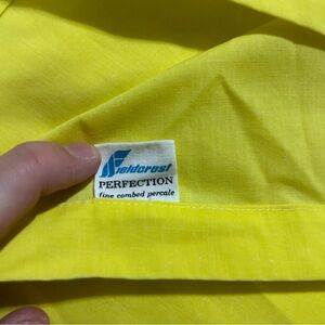 Vintage Fieldcrest twin flat sheet